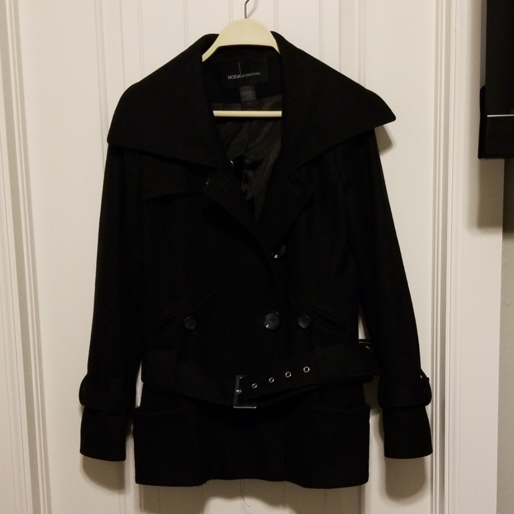 Black Peacoat